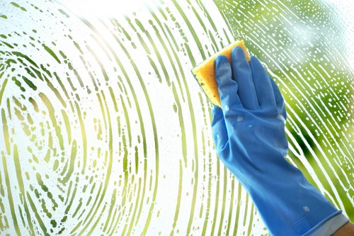 Ethical business commitment with cleaning service and supply chain oversight