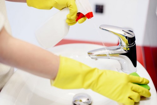 Professional commercial carpet cleaning in Woolwich office setting
